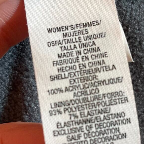 Under Armour Ivory/Cream/Neutral Halftime Cable Knit Beanie/Hat Fleece Lined - Picture 6 of 7